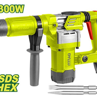 Էլեկտրական հարվածային մուրճ  1300 Վտ /SDS HEX/15 ջ/ DTDB1D45