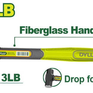 Ծանր  մուրճ(Кувалда) 3 ֆունտ DTHM4303