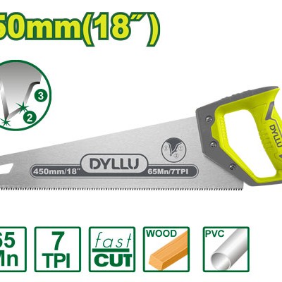 Սղոց փայտի համար 450 մմ DTHW8G18