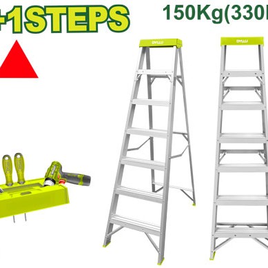 Ալյումինե միակողմանի աստիճան 6+1 քայլ DTLD2H06