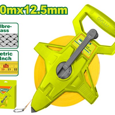 Ապակեպլաստե չափիչ ժապավեն (Մետր) 50x12.5 մմ DTMT2550 Ապակեպլաստե չափիչ ժապավեն (Մետր) 50x12.5 մմ DTMT2550