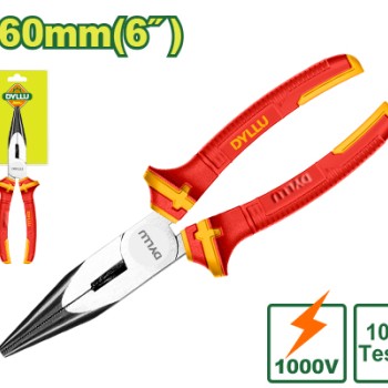 Երկար քթով դիէլեկտրիկ տափակաբերան հարթաշուրթ 160 մմ DTPL1936