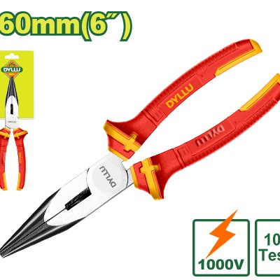 Երկար քթով դիէլեկտրիկ տափակաբերան հարթաշուրթ 160 մմ DTPL1936