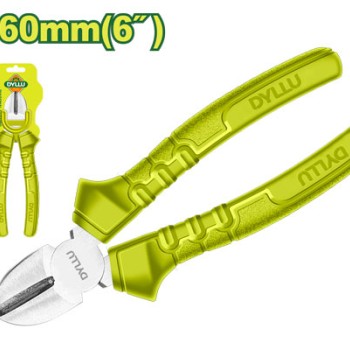 Անկյունագծային կտրող տափակաբերան աքցան 160 մմ DTPL3926