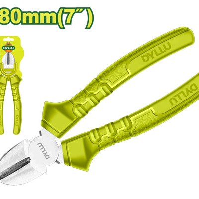 Անկյունագծային կտրող տափակաբերան աքցան 180 մմ DTPL3927 Անկյունագծային կտրող տափակաբերան աքցան 180 մմ DTPL3927