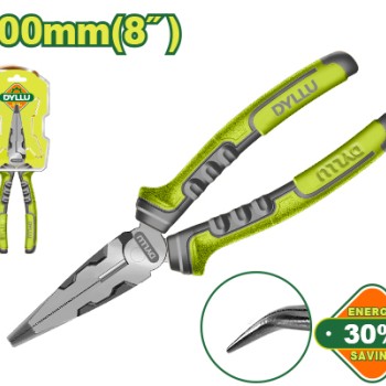 Կեռ քթով տափակաբերան աքցան 200 մմ DTPL4718