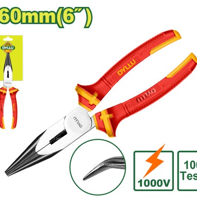 Երկար կեռ քթով դիէլեկտրիկ տափակաբերան հարթաշուրթ 160 մմ DTPL4936 Երկար կեռ քթով դիէլեկտրիկ տափակաբերան հարթաշուրթ 160 մմ DTPL4936