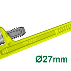 Խողովակի բանալի 33 մմ (10 դյույմ) DTPW1110