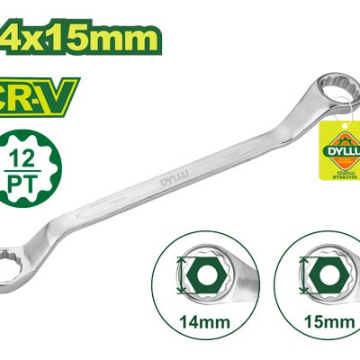 Մանեկադարձ  բանալի 213 մմ (Չափս՝ 14x15 մմ) DTSA3105