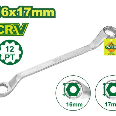 Մանեկադարձ  բանալի 219 մմ (Չափս՝ 16x17 մմ) DTSA3106