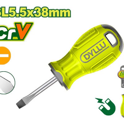 Տափակ Պտուտակահան SL 5.5x38 մմ DTSD1251