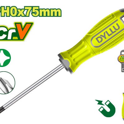 Խաչաձև Պտուտակահան PH 0x75 մմ DTSD2203