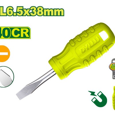 Տափակ Պտուտակահան SL 6.5x38 մմ DTSD3961