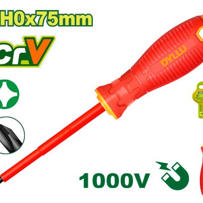 Դիէլեկտրիկ Պտուտակահան PH0x75  մմ DTSD7203