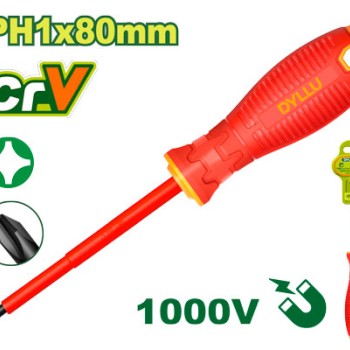 Դիէլեկտրիկ Պտուտակահան PH1x80  մմ DTSD7213