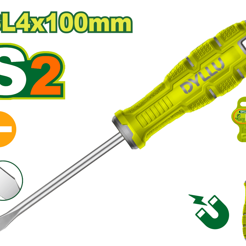 Տափակ Պտուտակահան SL 5.5x100 մմ DTSDA254