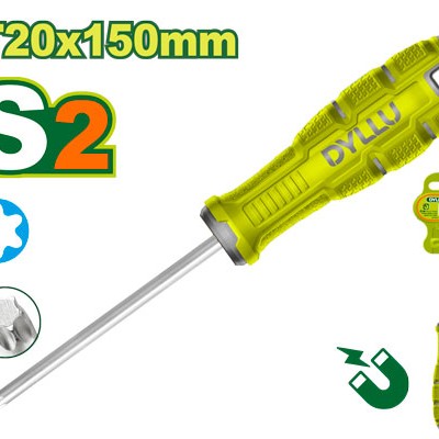 Աստղաձև(torx) Պտուտակահան T20x150 մմ DTSDD226