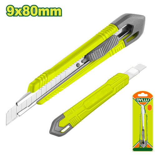 Դանակ կտրվող սայրով 9x80 մմ DTSK3909 Դանակ կտրվող սայրով 9x80 մմ DTSK3909