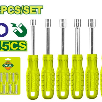 6 Հատ վեցանկյուն պտուտակահանի հավաքածու DTSS24T6