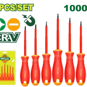 7 Հատ դիէլեկտրիկ պտուտակահանի հավաքածու DTSS2206