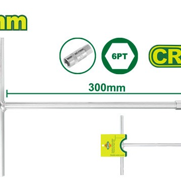 T-բռնակով վարդակի բանալի 185x300 մմ (Չափս՝ 8 մմ) DTTH1108