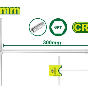 T-բռնակով վարդակի բանալի 185x300 մմ (Չափս՝ 10 մմ) DTTH1110