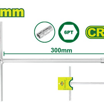T-բռնակով վարդակի բանալի 185x300 մմ (Չափս՝ 12 մմ) DTTH1112