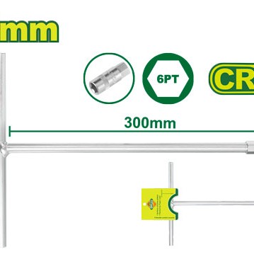 T-բռնակով վարդակի բանալի 185x300 մմ (Չափս՝ 14 մմ) DTTH1114
