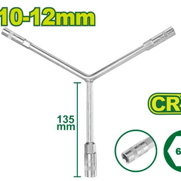 Y-տեսքով վարդակի բանալի 135 մմ (Չափս՝ 8-10-12 մմ) DTTH2101