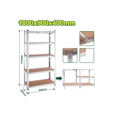 Պահեստավորման դարակներ 5-հարկանի DYLLU DTTS1A94 1800x900x400մմ