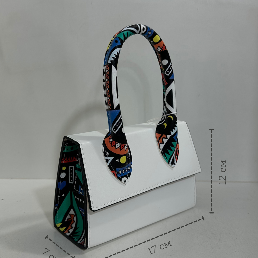 Կանացի պայուսակ ուսադիրով Սպիտակ