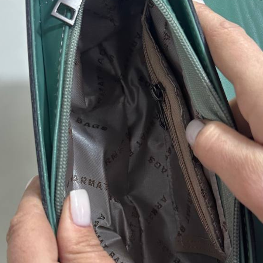 Կանացի պայուսակ ուսադիրով Մոխրագույն