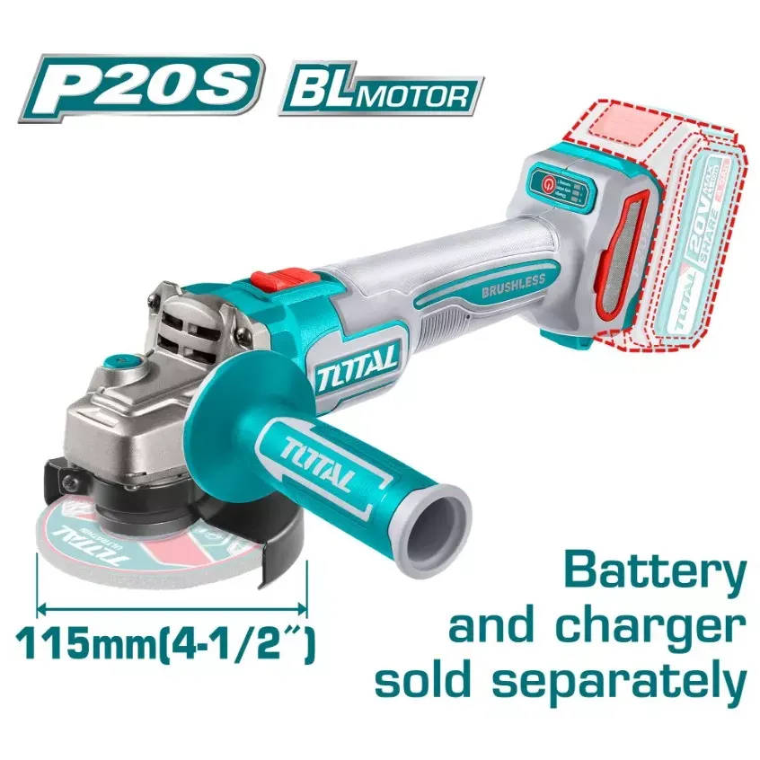 Մարտկոցային Անկյունային Հղկող Մեքենա - Բալգարկա 20Վ Մարտկոցային Անկյունային Հղկող Մեքենա - Բալգարկա 20Վ