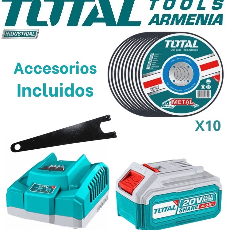 Լիթիում - իոնային Անկյունային Հղկող Մեքենա - Բալգարկա 20Վ