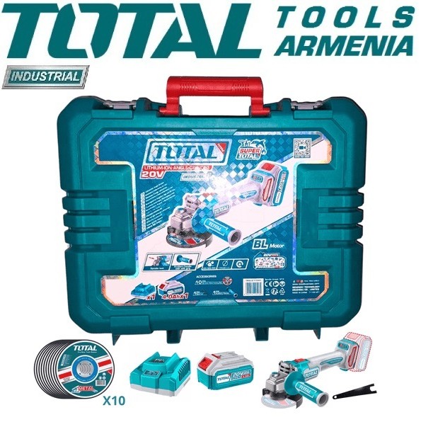 Լիթիում - իոնային Անկյունային Հղկող Մեքենա - Բալգարկա 20Վ