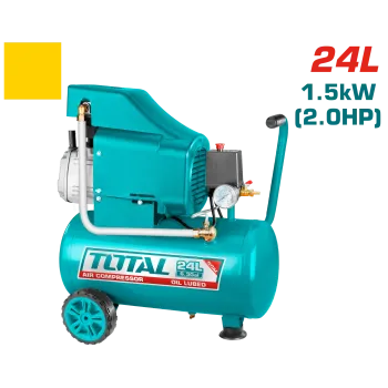 Օդի կոմպրեսոր 24 լ/ 1.5 կՎտ Total TC202416
