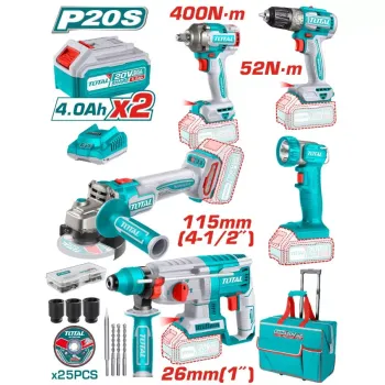 Լիթիում - իոնային համակցված արդյունաբերական հավաքածու 5 հատ  