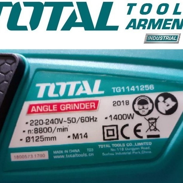 Անկյունային հղկող մեքենա (ԱՀՄ) - Բալգարկա /1400Վատտ/125մմ/Արտադրական/INDUSTRIAL