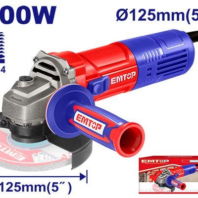 Անկյունային Հղկող Մեքենա - Բալգարկա  EMTOP EAGR09051 – 125մմ, 900Վտ