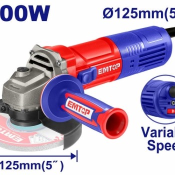 Անկյունային Հղկող Մեքենա - Բալգարկա  EMTOP EAGRS09051 Արագության Կարգավորիչով