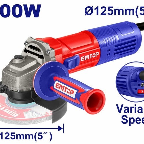Անկյունային Հղկող Մեքենա - Բալգարկա  EMTOP EAGRS09051 Արագության Կարգավորիչով