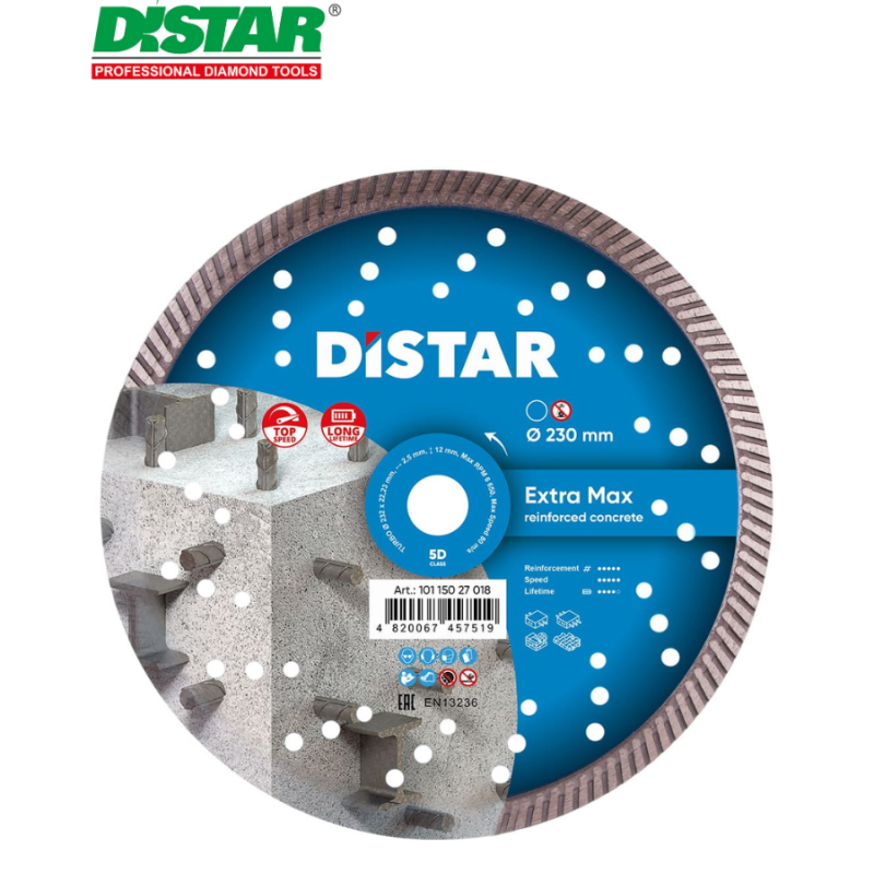 Ալմաստե սկավառակ Turbo 230մմ Distar Extra Max 10115027018 Ալմաստե սկավառակ Turbo 230մմ Distar Extra Max 10115027018