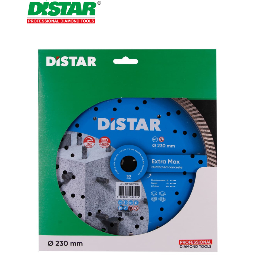 Ալմաստե սկավառակ Turbo 230մմ Distar Extra Max 10115027018