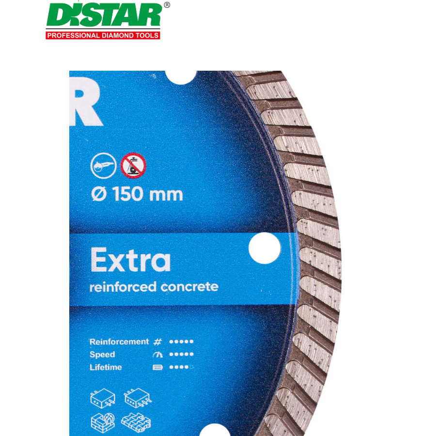 Ալմաստե կտրող սկավառակ 150մմ DISTAR Extra 10115028012