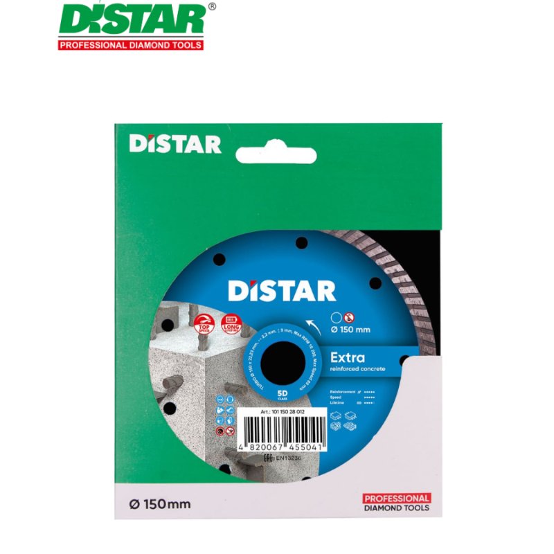 Ալմաստե կտրող սկավառակ 150մմ DISTAR Extra 10115028012