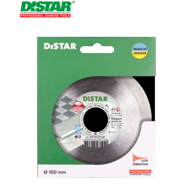 Ալմաստե կտրող սկավառակ 100 մմ Distar 10115029020