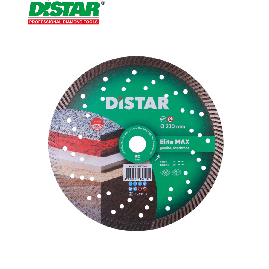 Սկավառակ ալմաստե գրանիտի TURBO 230 մմ Distar 10115127018