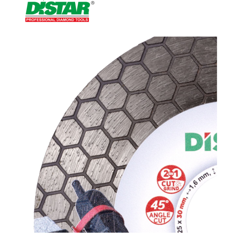 Ալմաստե կտրող սկավառակ 125 մմ DISTAR Edge Dry Slider 10115502020 Ալմաստե կտրող սկավառակ 125 մմ DISTAR Edge Dry Slider 10115502020