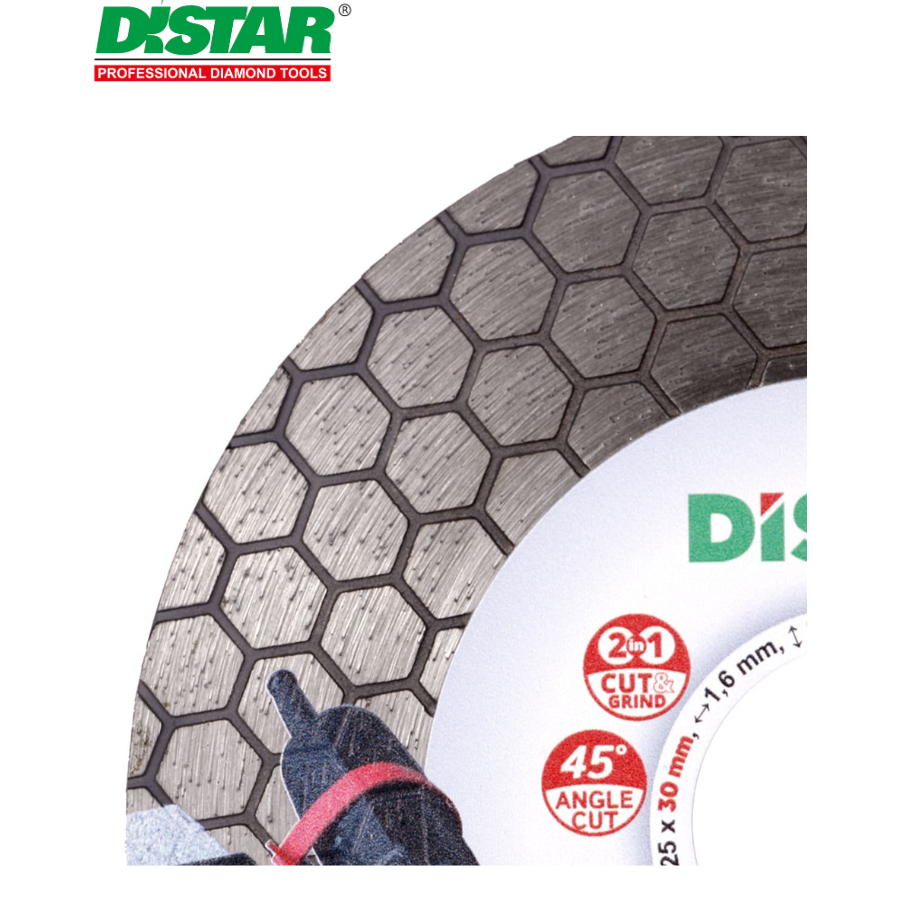 Ալմաստե կտրող սկավառակ 125 մմ DISTAR Edge Dry Slider 10115502020 Ալմաստե կտրող սկավառակ 125 մմ DISTAR Edge Dry Slider 10115502020