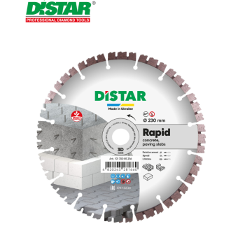 Ալմաստե կտրող սկավառակ 230 մմ Distar Rapid 10170085256